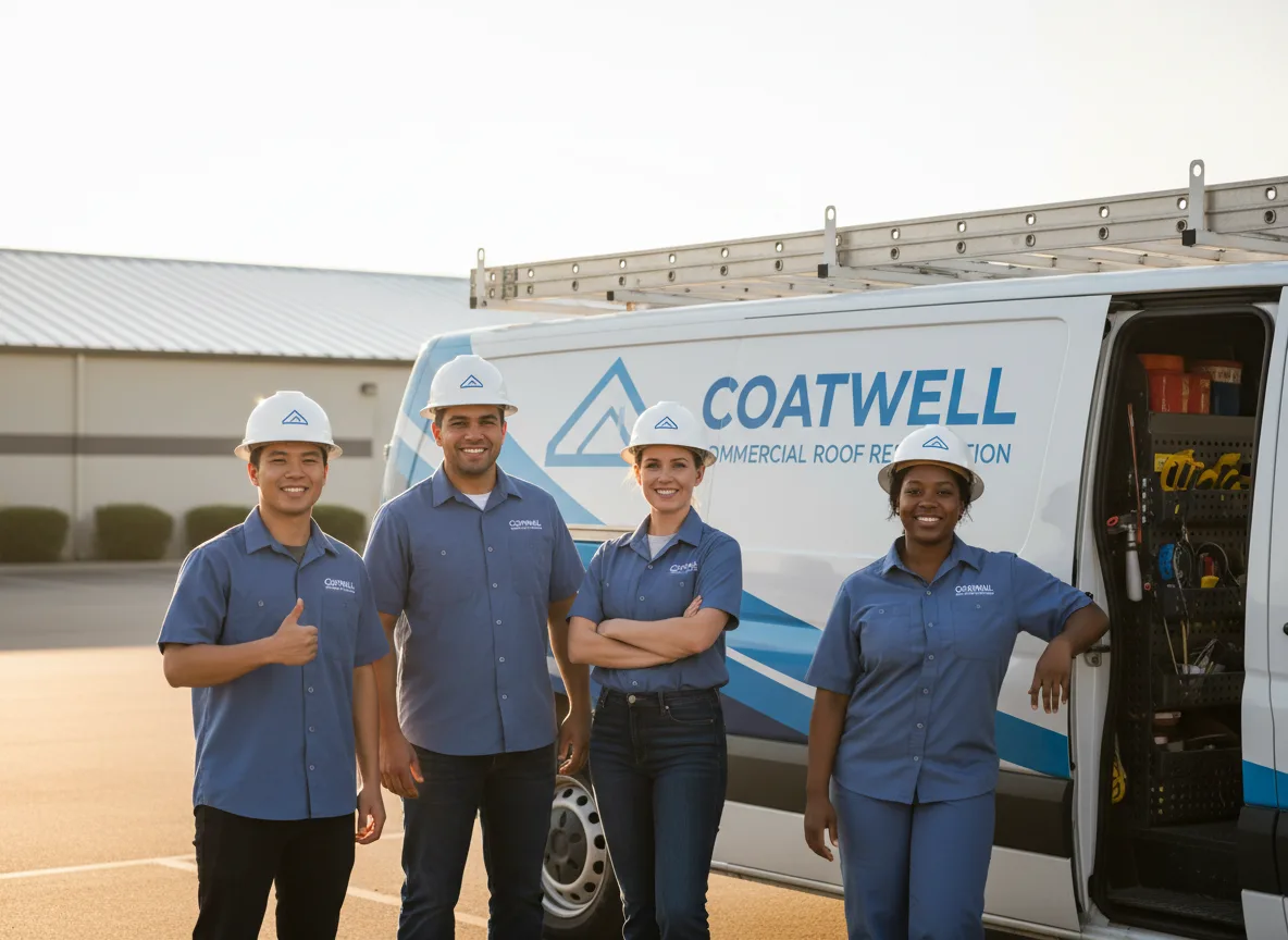 Commercial roof coating company in Depauville, NY
